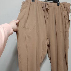 Terra & Sky Jogger Pants Size 3x (24w-26w)